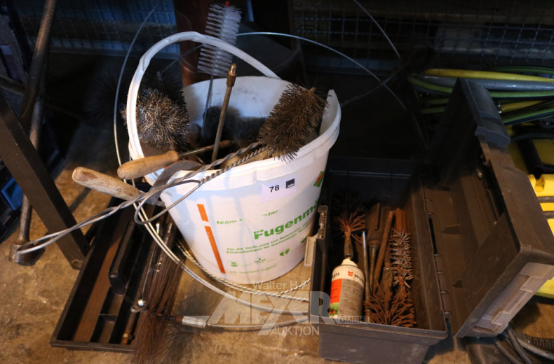 Posten Reinigungssonden mit Bürstköpfen