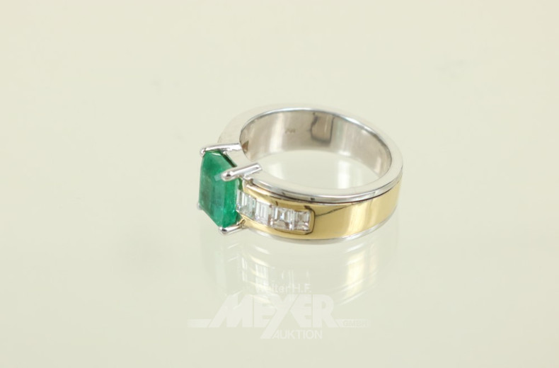 Damenring, 750er GG/WG,