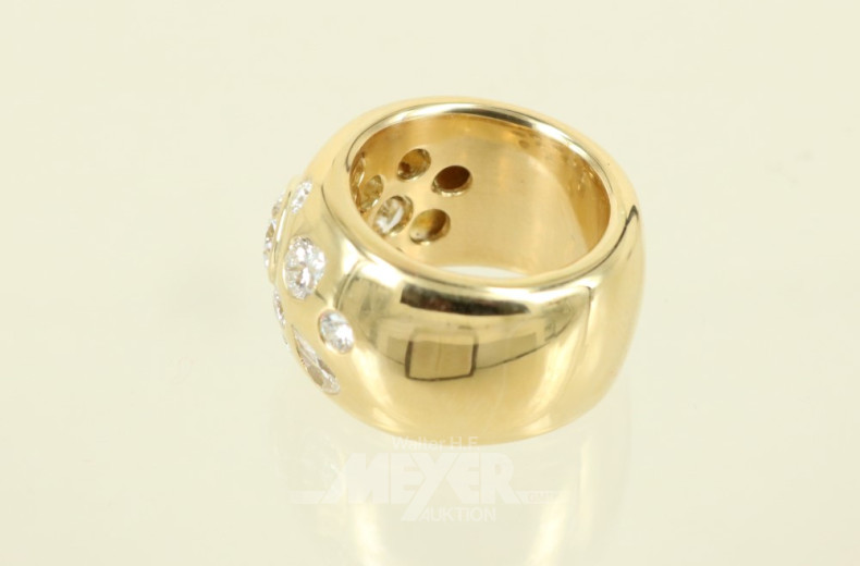 Damenring, 750er GG, Modellanfertigung,