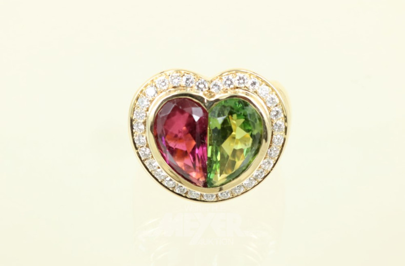 Damenring, 750er GG, Modellanfertigung,