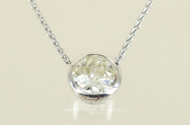 Anhänger an Kette, 750er WG, besetzt