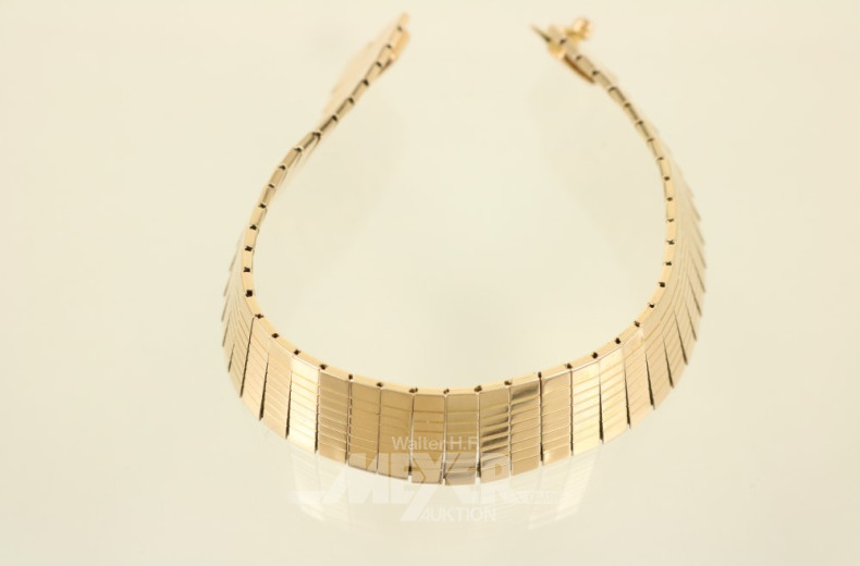 Armband, 750er GG, ca. 52 g.,