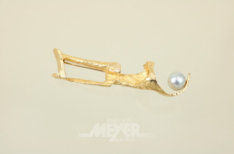 lange Nadel ''LAPPONIA'', 585er GG,