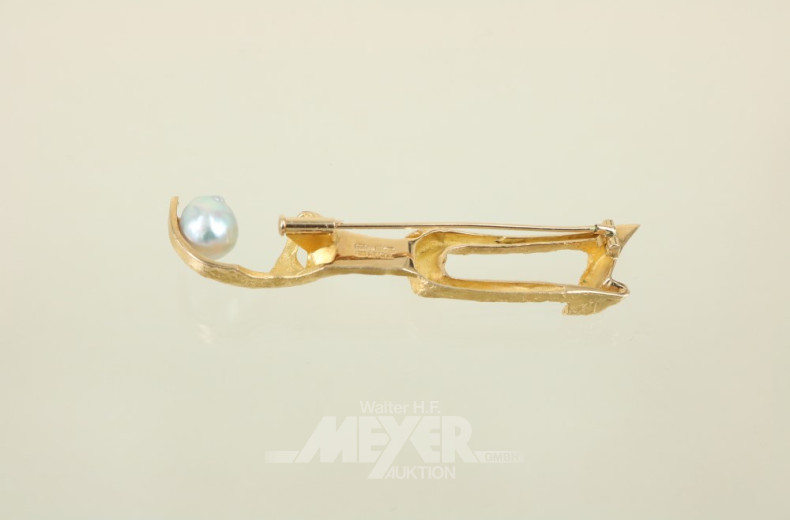 lange Nadel ''LAPPONIA'', 585er GG,