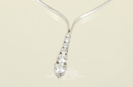 Collier-Kette, 585er WG, ca. 8 g.,
