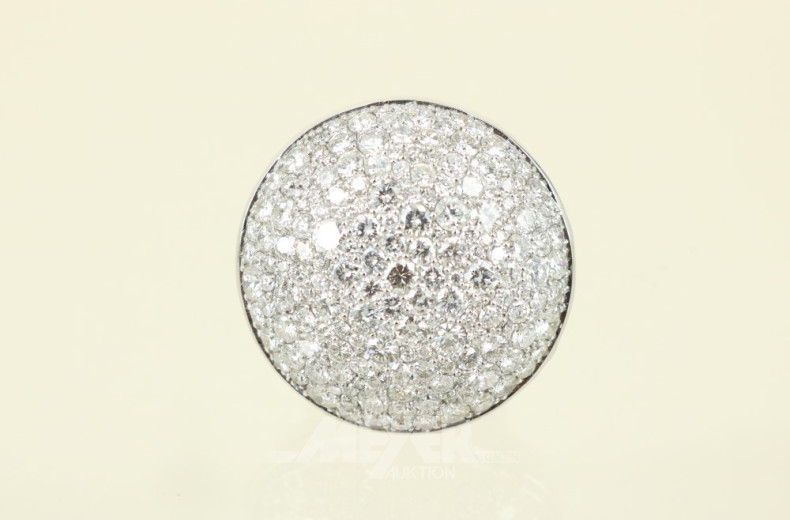 Damenring, 750er WG, Modellanfertigung