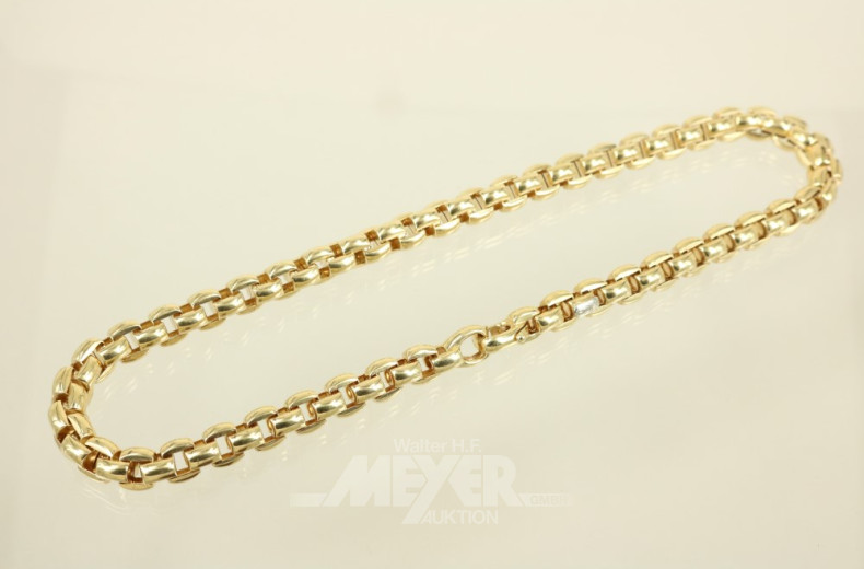 Gliederkette ''FOPE'', 750er GG, ca. 52 g.