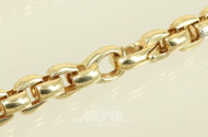 Gliederkette ''FOPE'', 750er GG, ca. 52 g.
