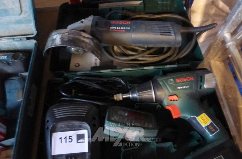 Akku-Bohrmaschine, 18 Volt