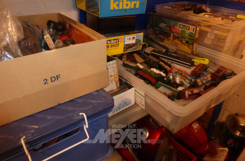 gr. Posten Eisenbahnzubehör