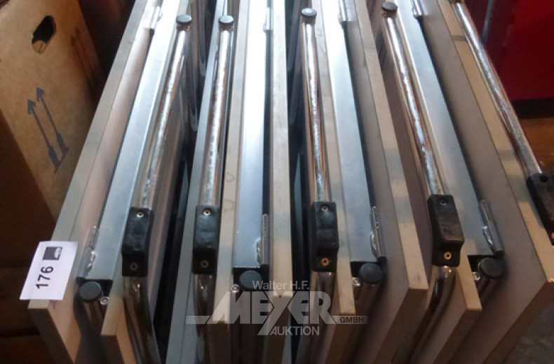 9 Messe-/Schulungsklapptische,