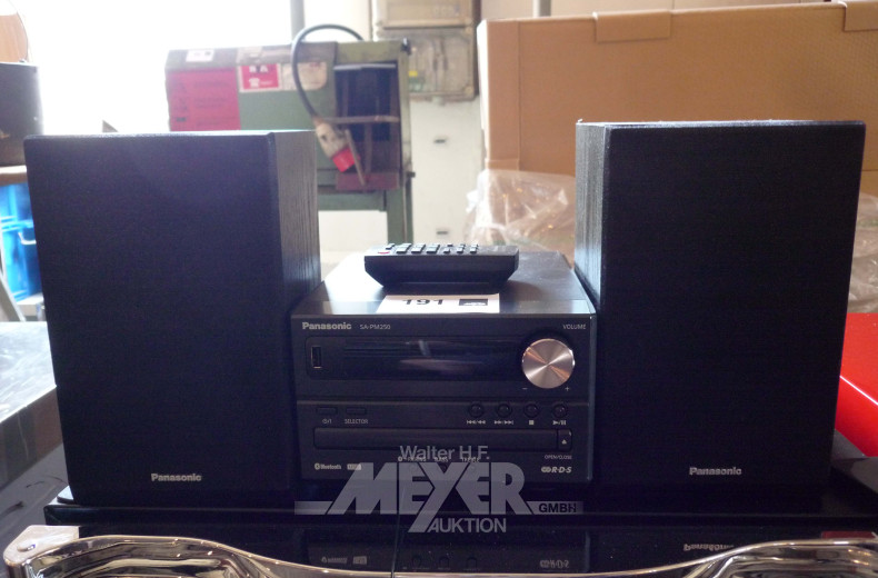 kl. Stereoanlage, PANASONIC, mit FB