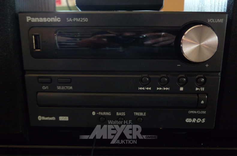 kl. Stereoanlage, PANASONIC, mit FB