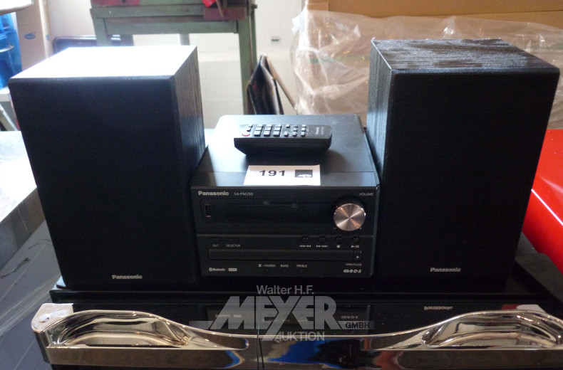 kl. Stereoanlage, PANASONIC, mit FB