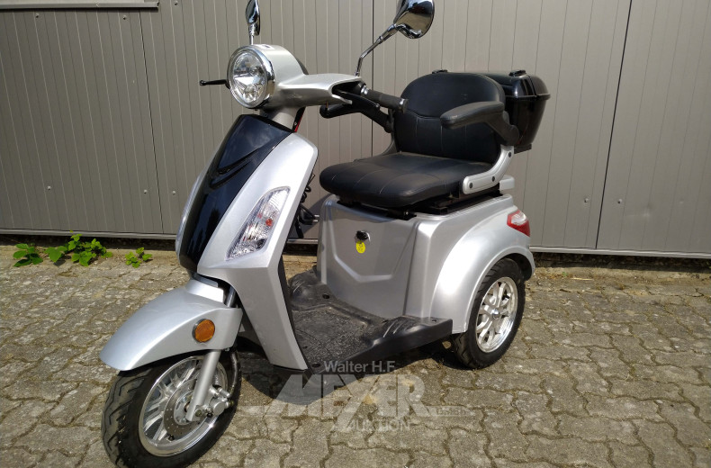 Elektrotrike, silber