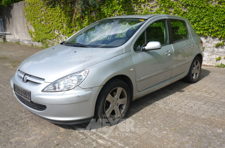 PEUGEOT 307, silber