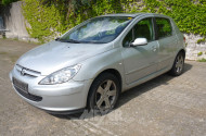 PEUGEOT 307, silber
