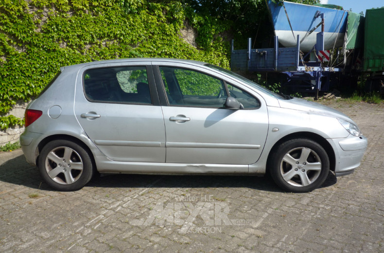PEUGEOT 307, silber
