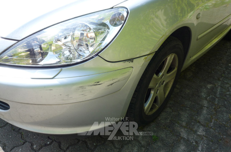 PEUGEOT 307, silber