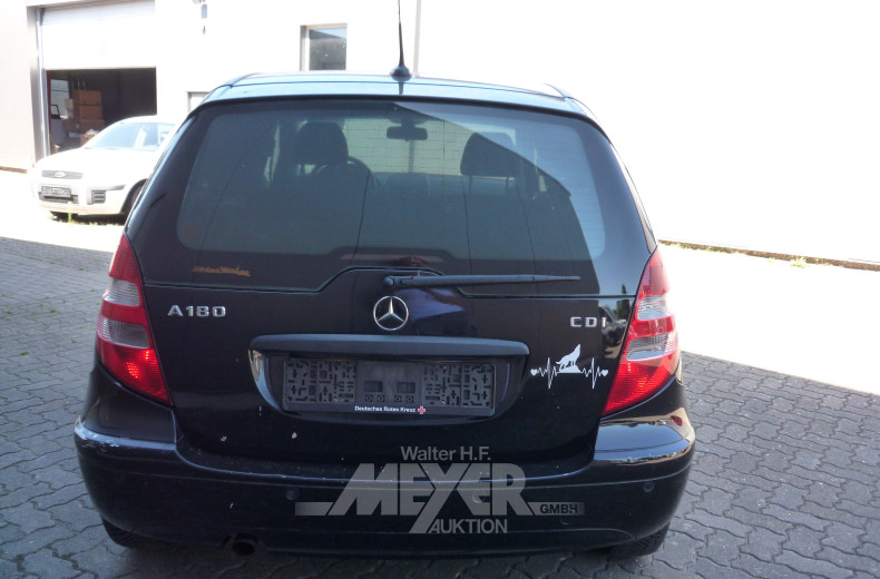 MERCEDES BENZ A 180 CDi, schwarz
