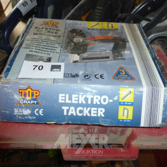 2 Elektro-Tacker