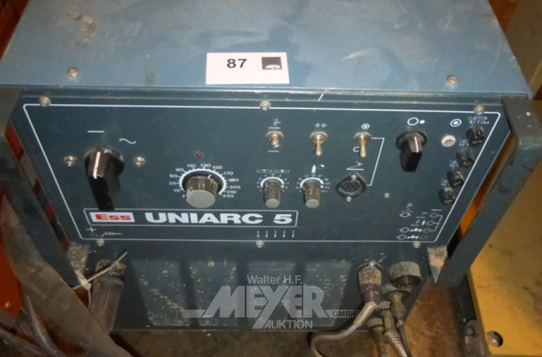 Wig-Schweißgerät, wassergekühlt