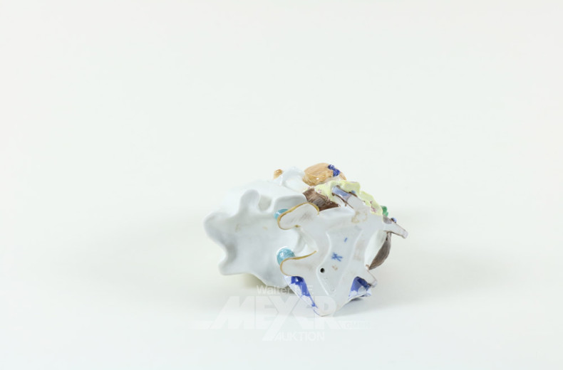 Porz.-Figur ''Mädchen mit Puppenwagen''