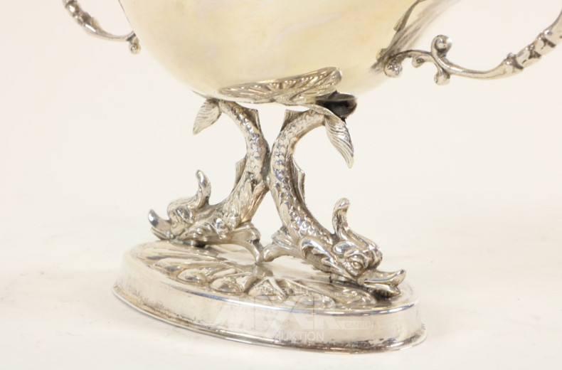 Sauciere, Silber, vermutl. Schweden,