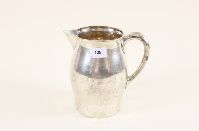 gr. Henkelkrug, 925er Sterling Silber,