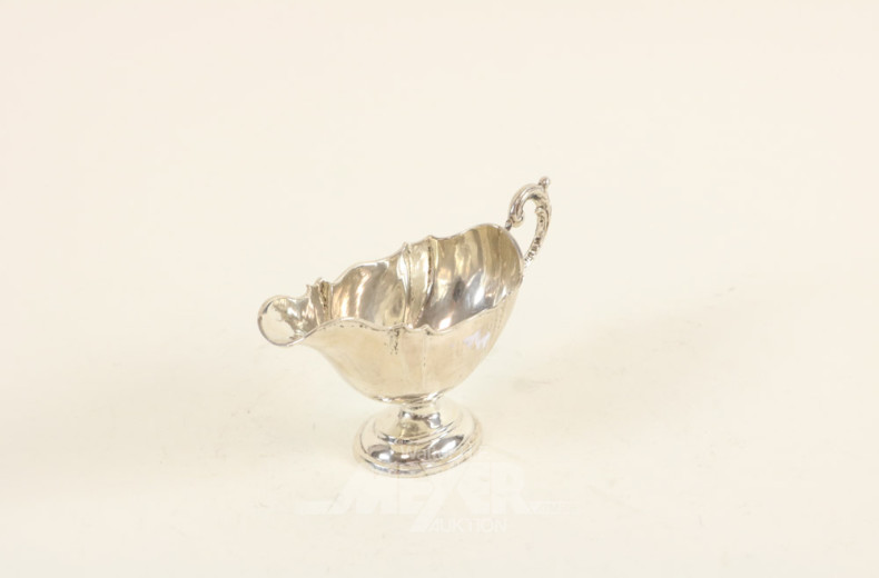 kl. Sauciere, 830er Silber,