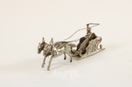 kl. Figurengruppe ''Pferdeschlitten''