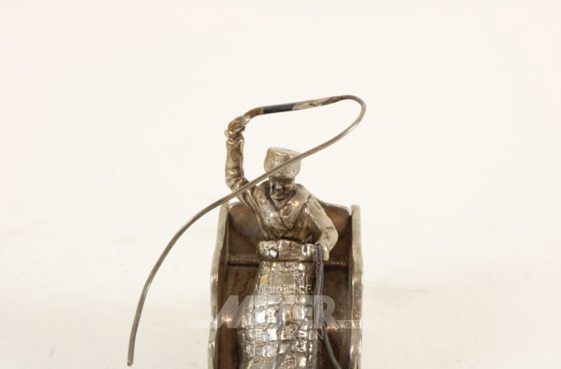 kl. Figurengruppe ''Pferdeschlitten''