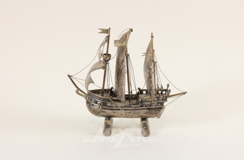 Modellschiff ''St. Maria'', Silber