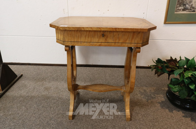Nähtisch, Biedermeierstil, 20er Jahre