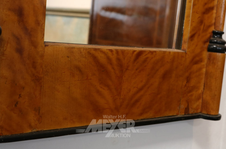 Spiegel, Biedermeier, Kirschbaumfurnier