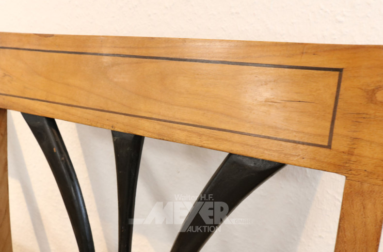 Paar Biedermeier-Armlehnstühle,