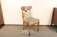 Biedermeier-Stuhl, Birkefurnier,