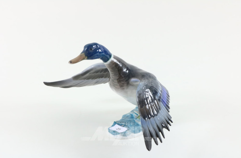 Porzellan-Figur ''Ente'', ROSENTHAL