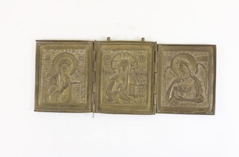 Reiseikone ''Tryptichon'', 3-tlg., 19 Jh.