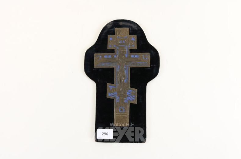 Ikonen-Kreuz, Russland 19. Jh. mit