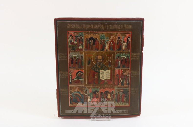 Ikone, ''Heiliger Nikolaus mit
