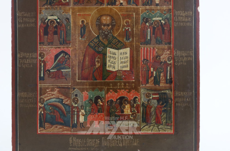 Ikone, ''Heiliger Nikolaus mit