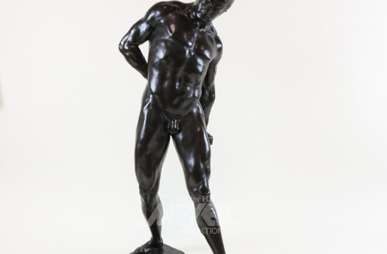 Bronze-Figur ''Gefangener''