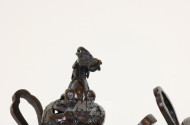 2 chin. Räuchergefäße, Bronze