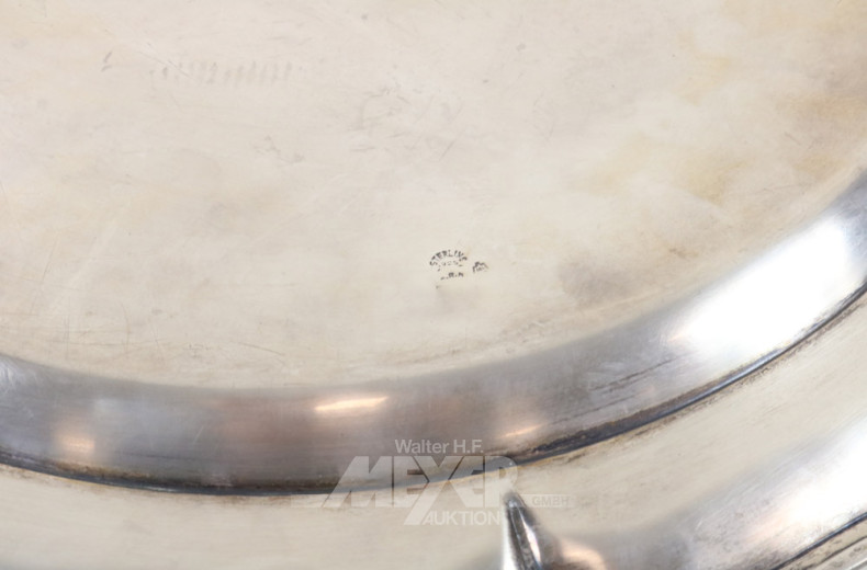 Silbertablett, 925er Sterling-Silber,