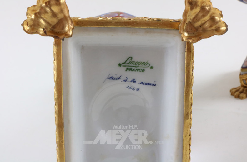Paar Porz.-Vasen, LIMOGES