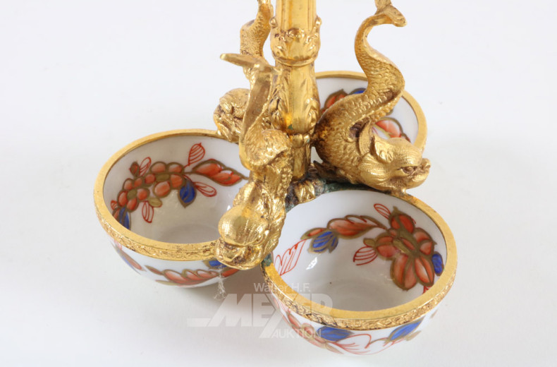 kl. Porzellan-Gewürzmenage, LIMOGES