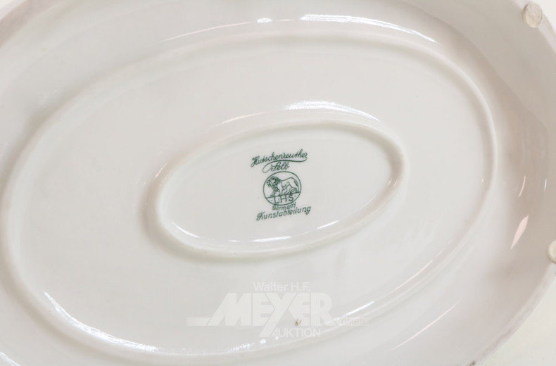 gr. Porzellan-Figurengruppe