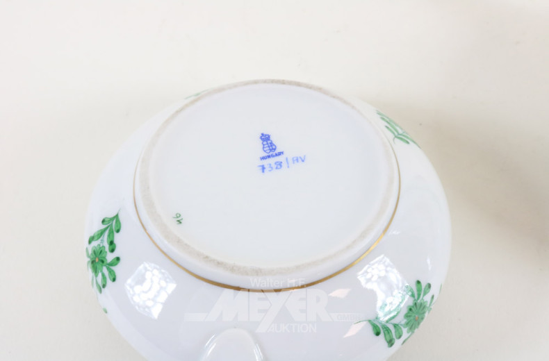 Paar Porz.-Zucker-Deckeldosen