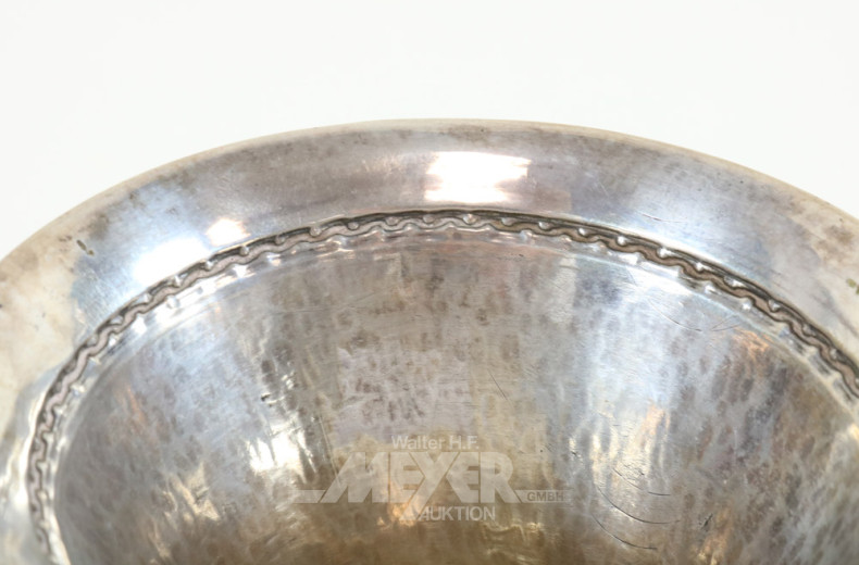 Pokalvase, 800er Silber, ca. 150 g.